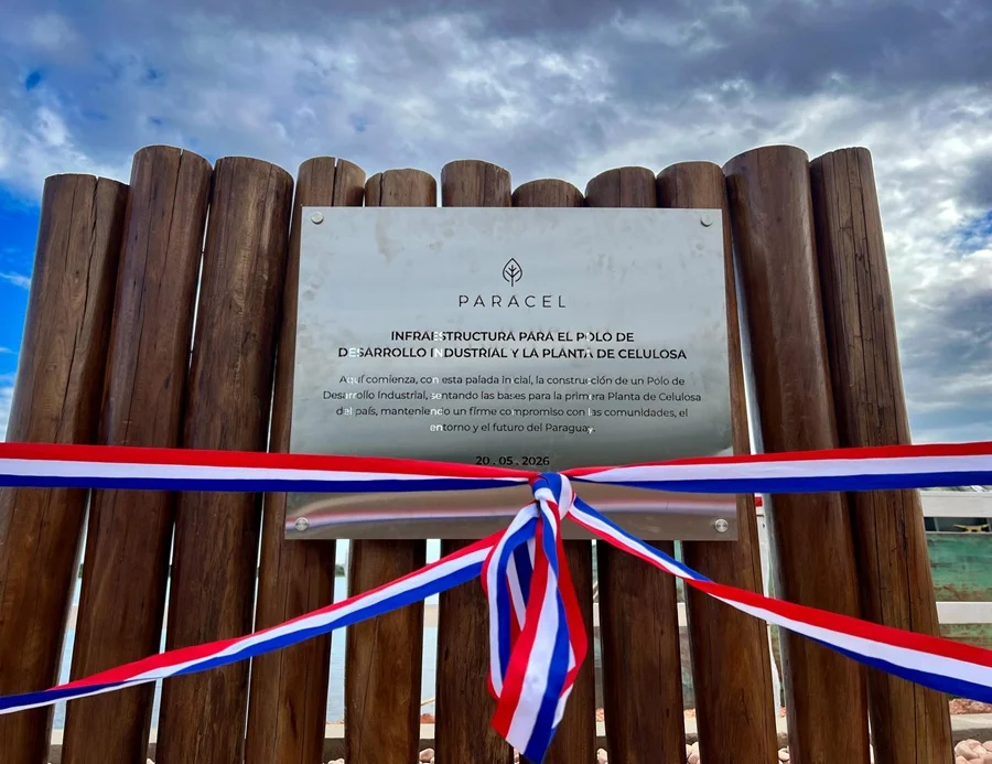 Paraguay dio un paso histórico con el inicio de obras de la planta de celulosa de Paracel